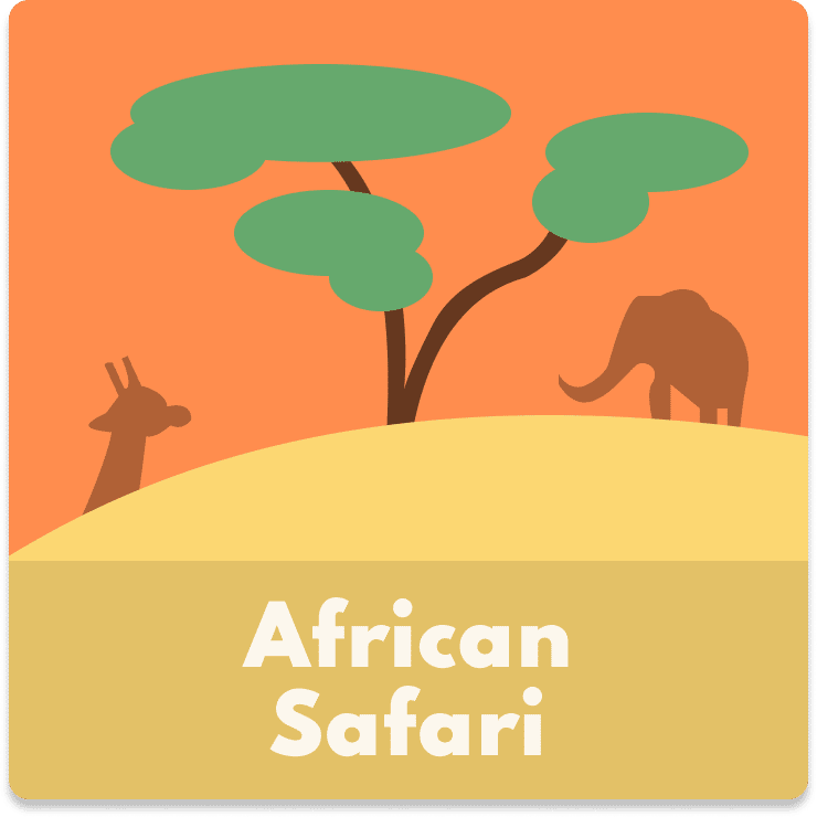 Thème : African safari